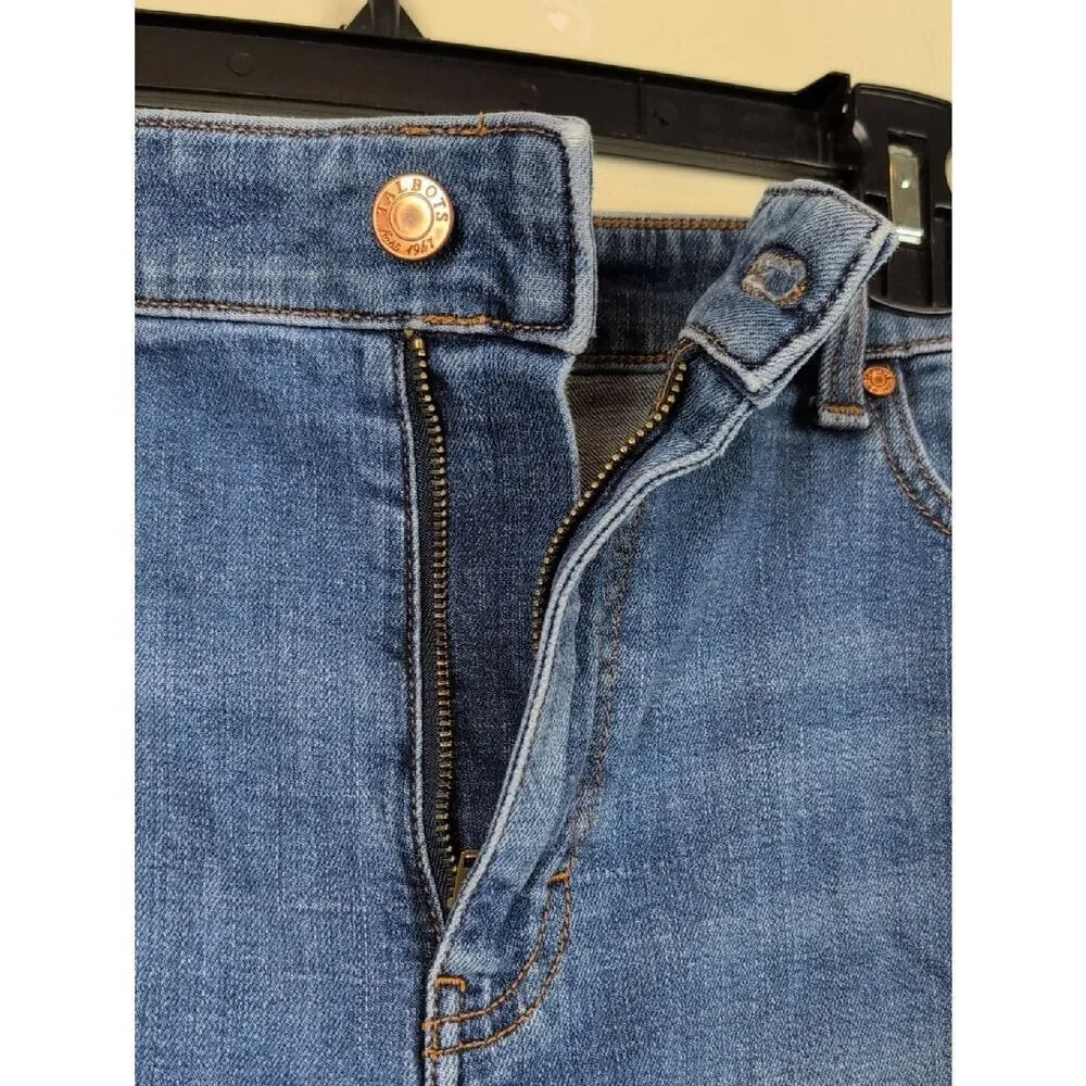 Talbots Relaxed Girlfriend Denim Short 5